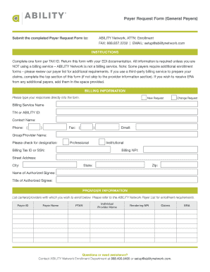 GA Medicaid 835 Registration Form