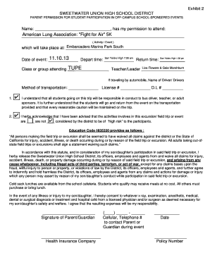 TUPE Parent-Permission-Form 11 10 13 depart SYH - San Ysidro ... - syh sweetwaterschools