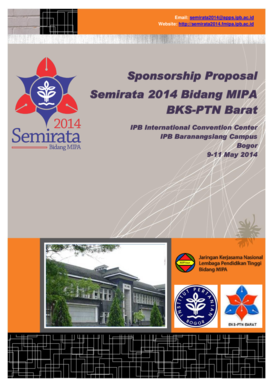 Sponsorship Proposal English - Seminar Nasional dan Rapat bb - semirata2014 fmipa ipb ac