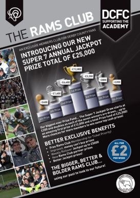 Derby County Rams Club Membership Application
