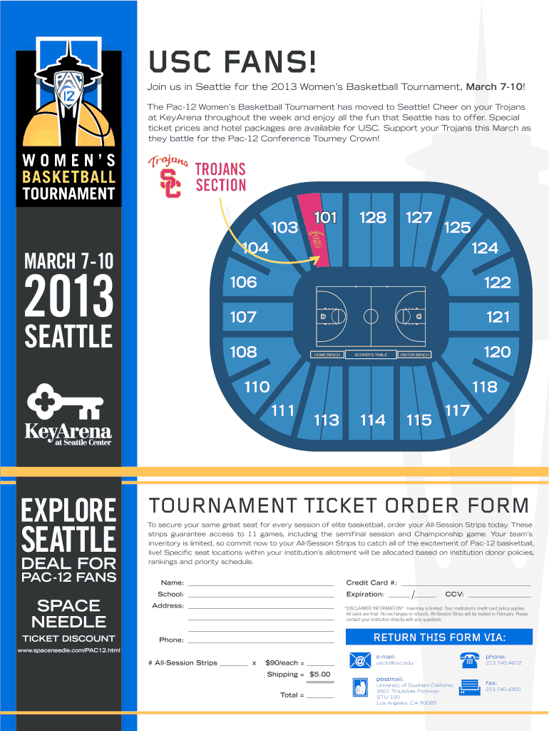 Fillable Online alumnigroups usc USC FANS alumnigroups usc Fax Email