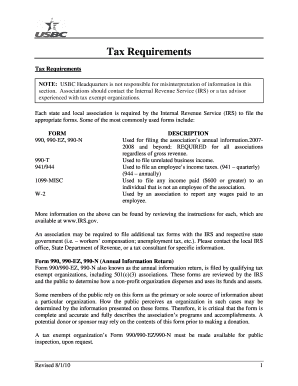 IRS Tax Forms Guide for Nonprofits