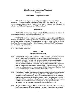 Contract of employment sample - 5.3 Employment Agreement-Contract.pdf - Michigan Recruitment ... - mrrn