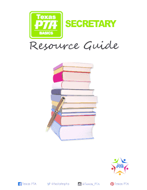 PTA Secretary Resource Guide