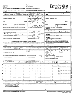 Health Insurance Claim Form