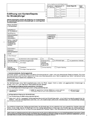 Interne Angaben der Bank/Ablagehinweise