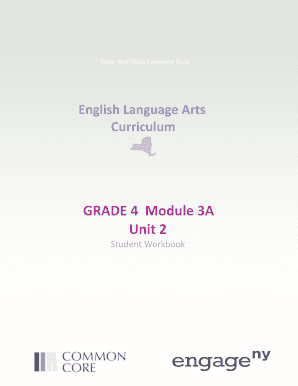 New York State Common Core Grade 4 English Language Arts Workbook