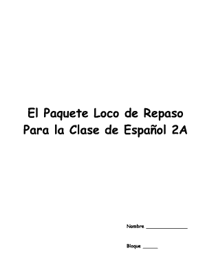 El Paquete Loco de Repaso