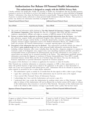 Ohio National Life Insurance Application