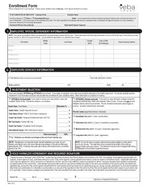 VEBA Plan Enrollment Form