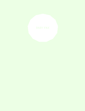 Baby Fax