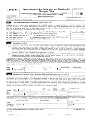 Form 990 Return of Organization Exempt From Income Tax