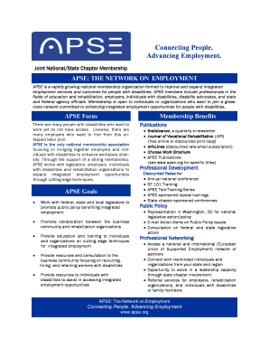 APSE Membership Application