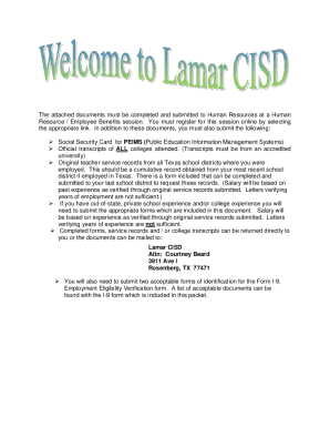 USCIS Form I-9 Employment Eligibility Verification