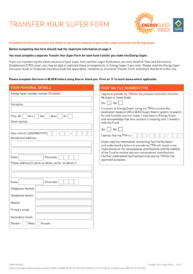 Transfer Your Super Form