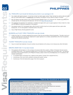 Philippines Visa Application Form