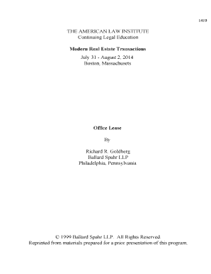 Office Lease Agreement