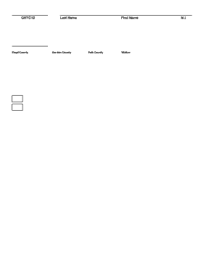 Bachelor Degree Verification Form