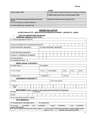 Romanian Poultry Welfare Subsidy Application