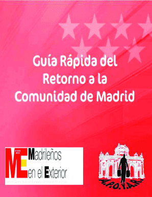 Guía rápida del retorno a la comunidad de madrid