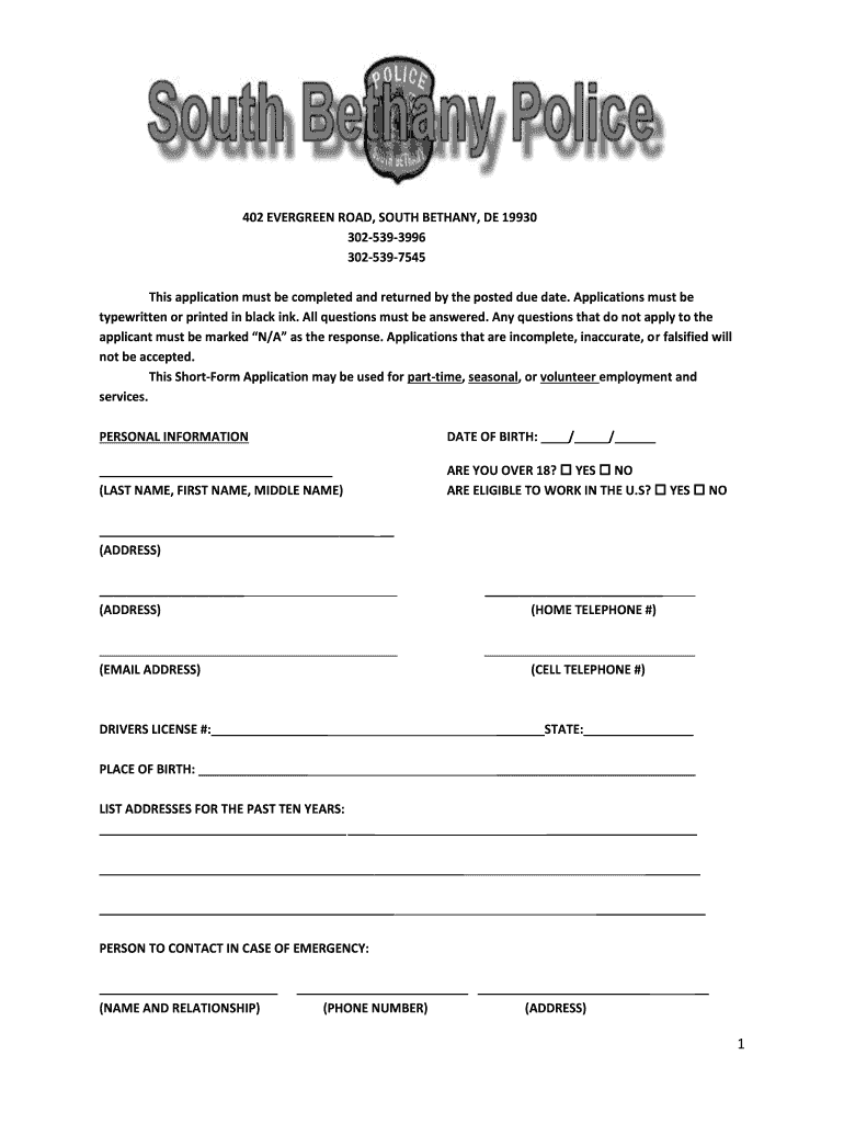 Form preview