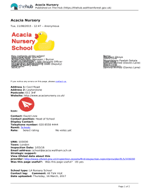 Form preview