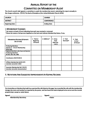 2A3 Membership Audit Report (PDF) - pen-del.org