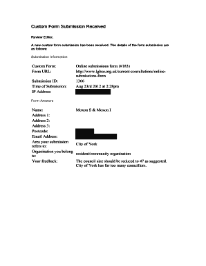 Form preview
