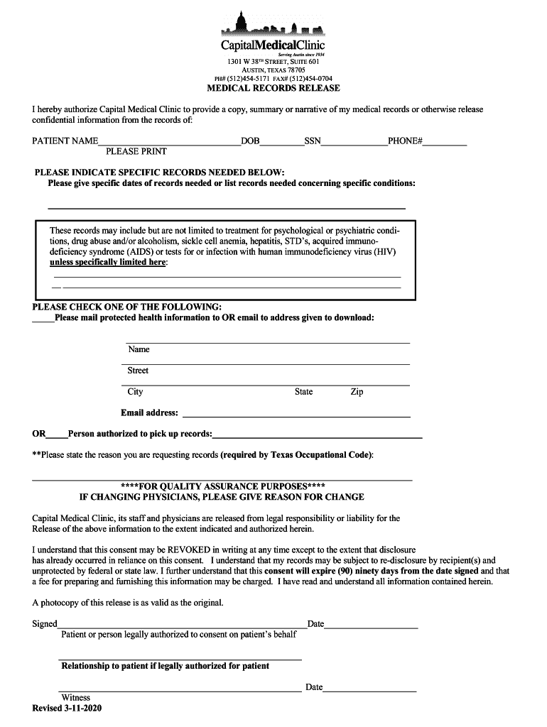 capital medical clinic patient portal Preview on Page 1