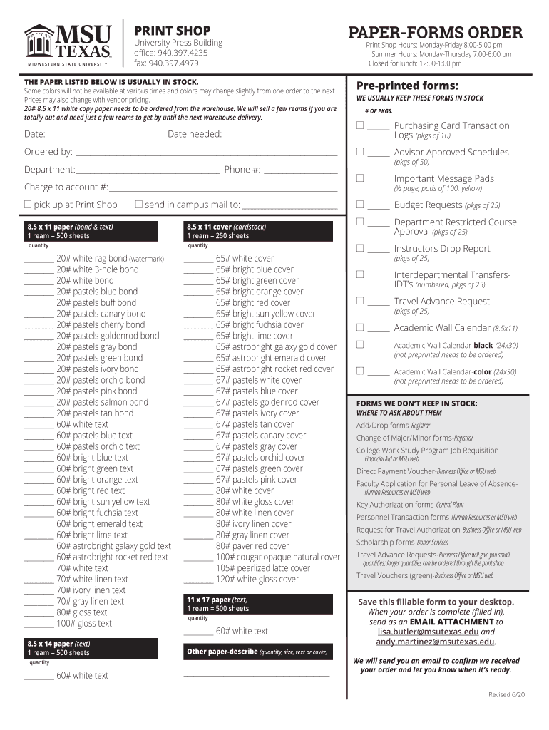 Form preview