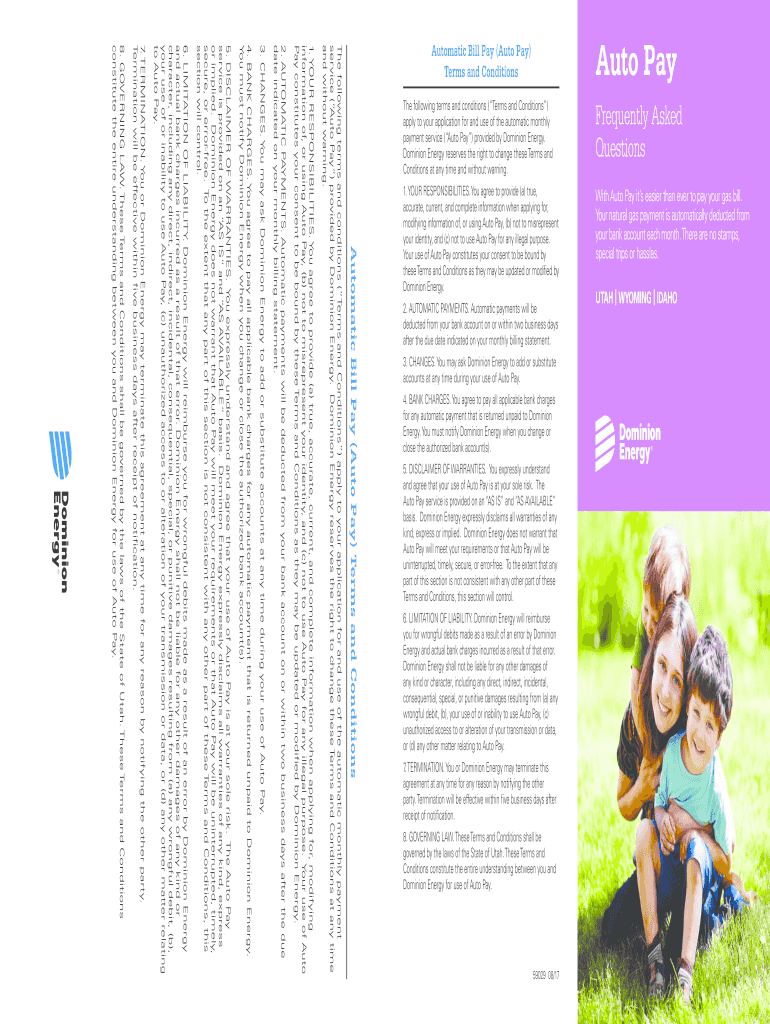 dominion energy bill template Preview on Page 1