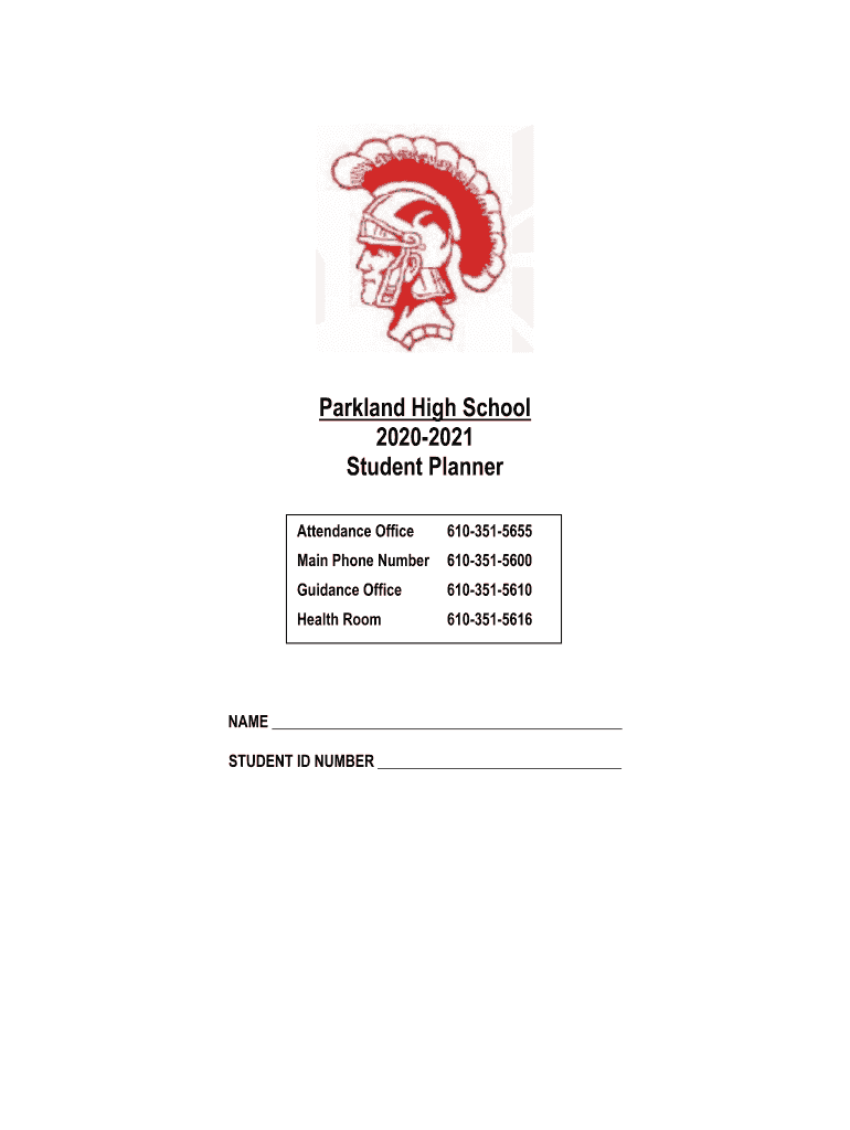 Parkland High School Absentee Hotline - Fill Online, Printable ...