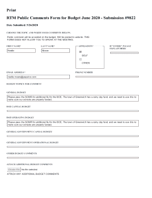 Form preview