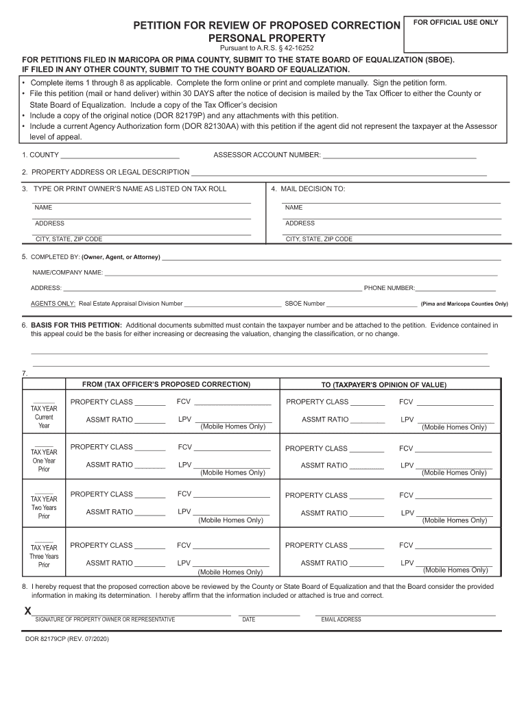 Petition For Redemption of Property Tax Exemption Waiver Fill out