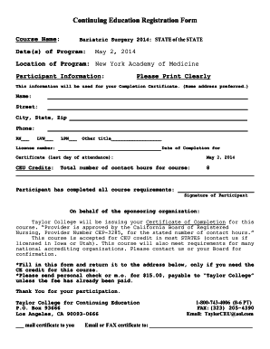 Form preview