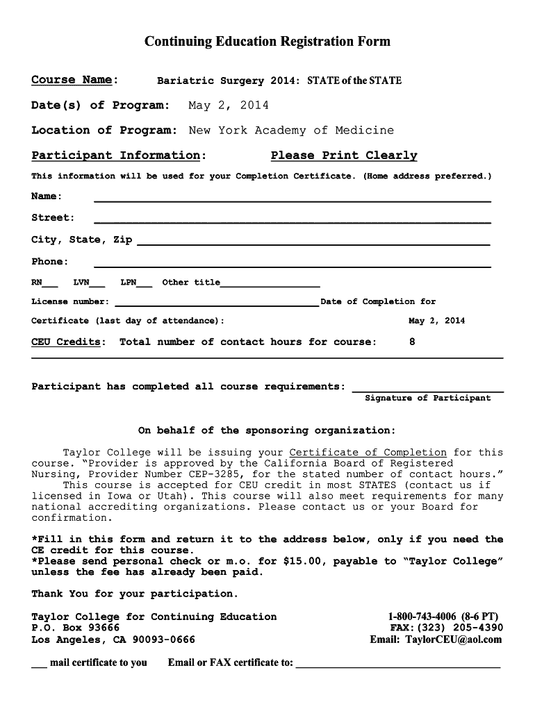 Form preview