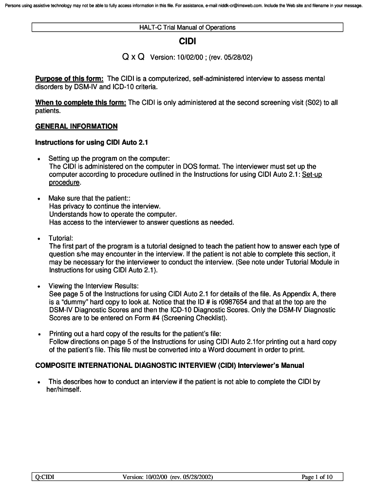 Form preview
