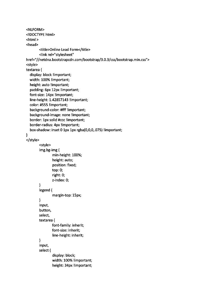 Form preview