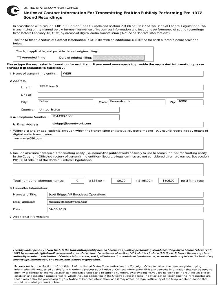 Form preview