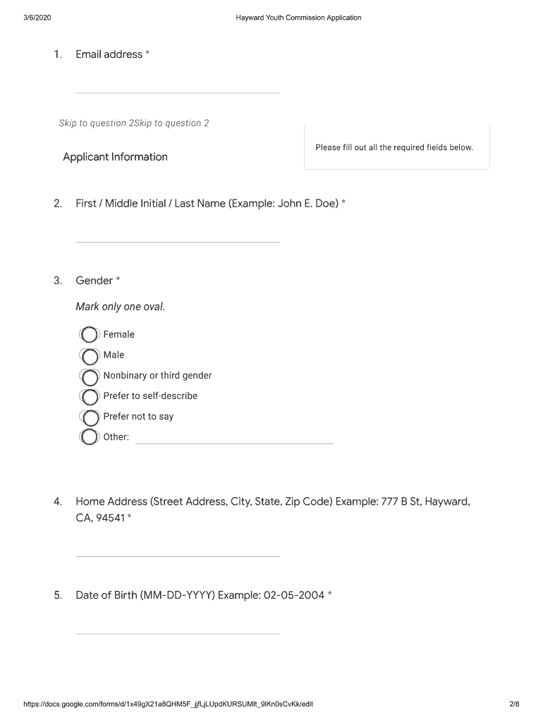 Form preview