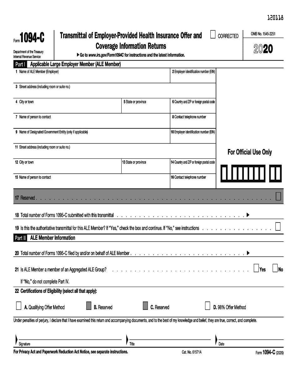 1094 C 19 21 Online Pdf Template 1094 C 19 21 Online Pdf Template