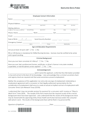 Form preview