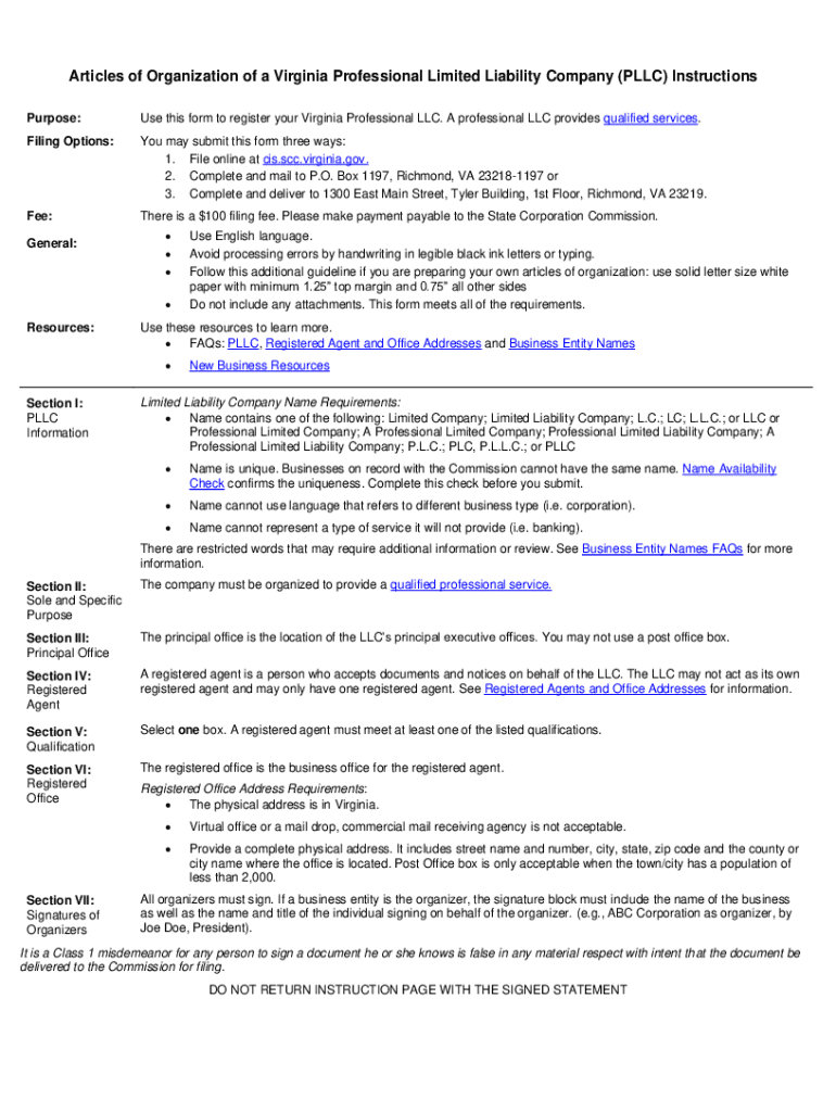virginia scc articles organization Preview on Page 1