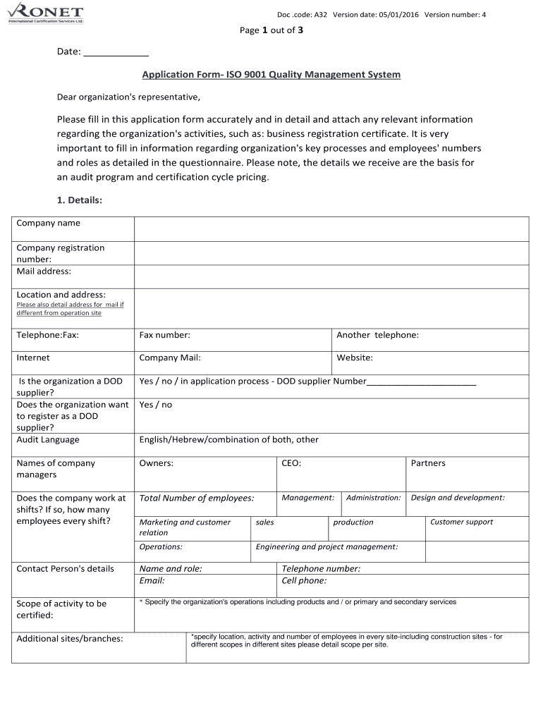 Form preview