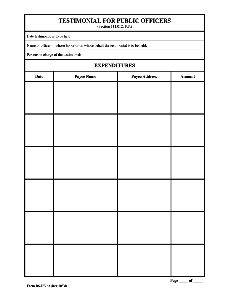 Fillable Online Florida Statutes Title X. Public Officers, Employees