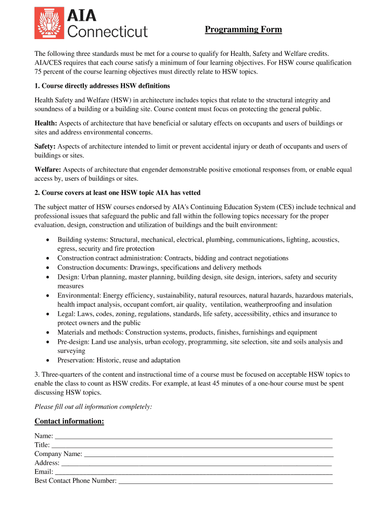 Form preview