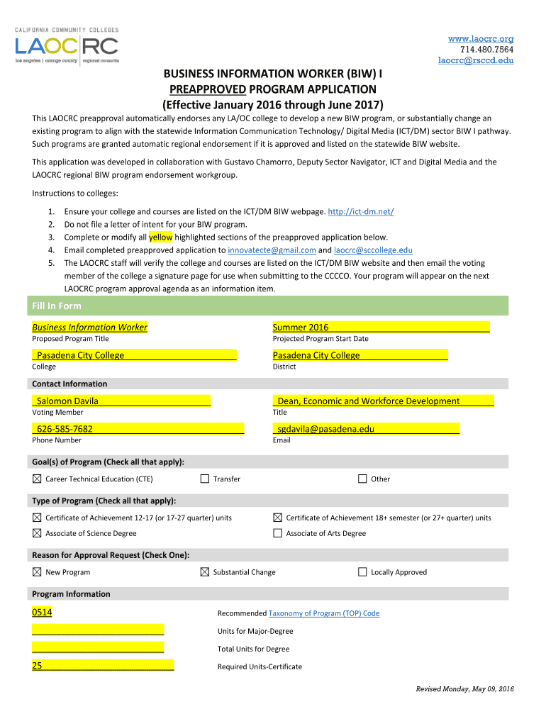 Form preview