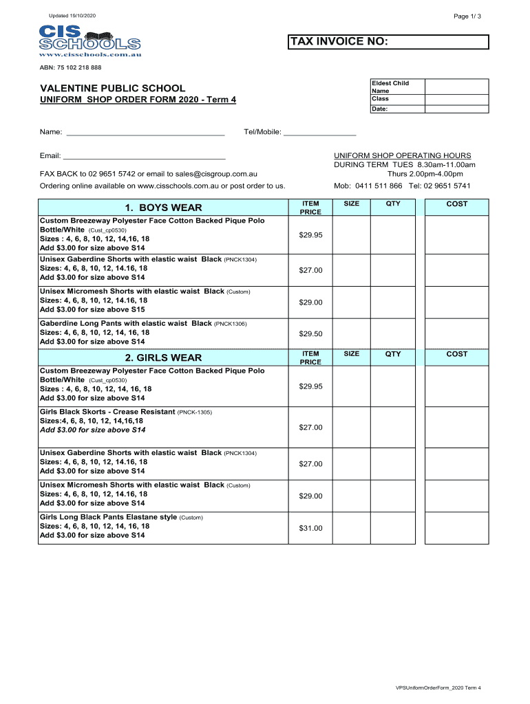Form preview