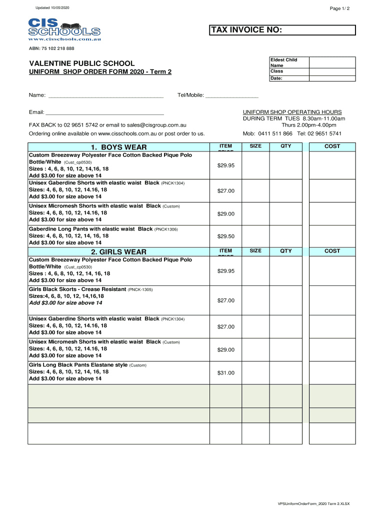 Form preview