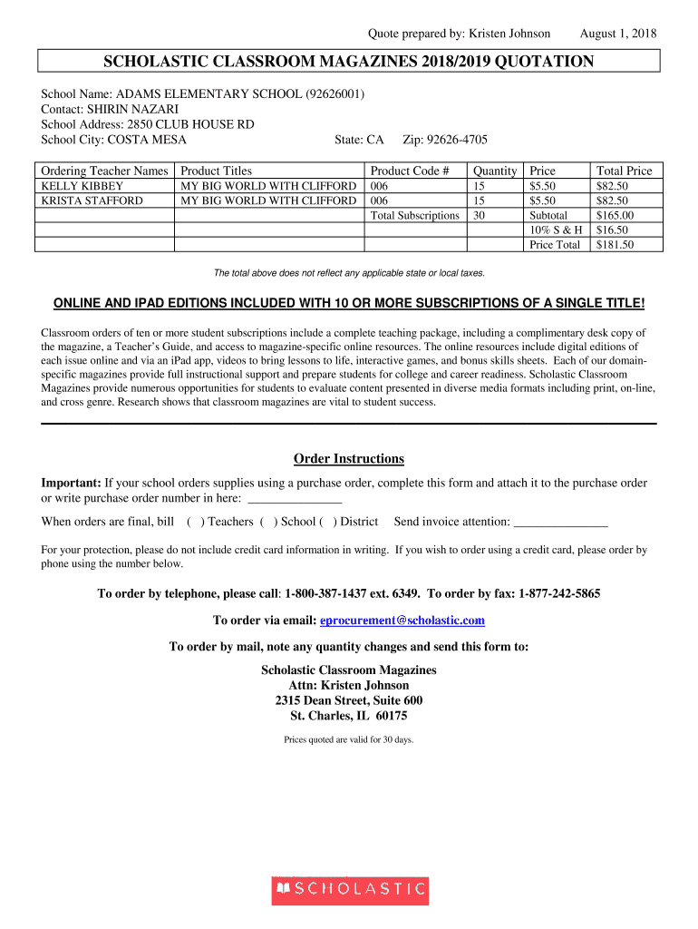 Form preview